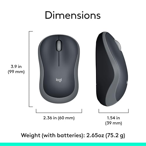 Logitech MK270 Wireless Keyboard and Mouse Combo for Easy Computing