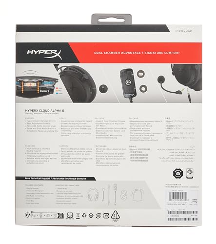HyperX Cloud Alpha Gaming Headset with Legendary Comfort