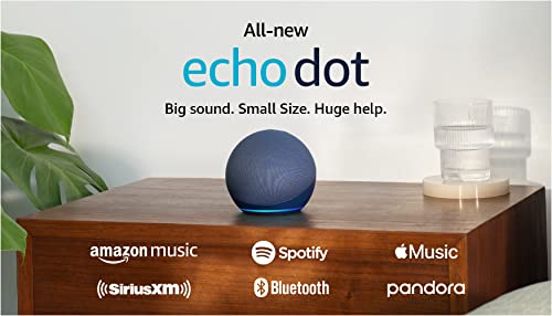 Echo Dot Smart Speaker With Rich Sound In Charcoal Plus