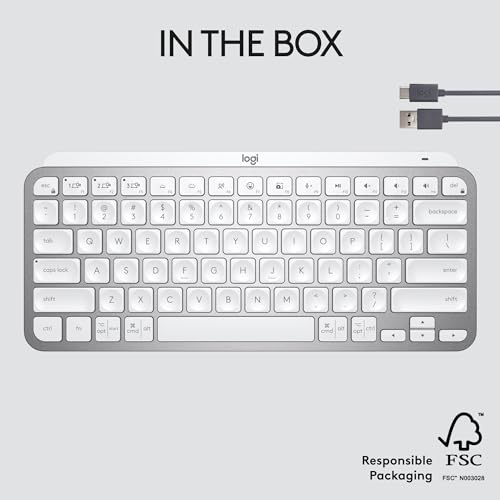 Logitech MX Keys S Wireless Keyboard with Smart Backlighting