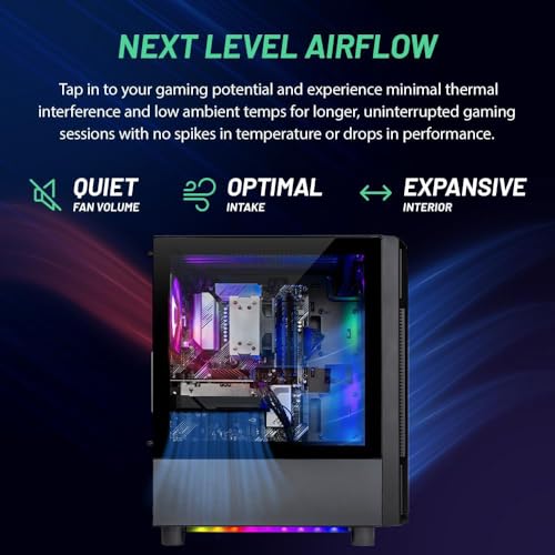 Skytech Nebula Gaming Desktop RTX 3050 Fast Performance