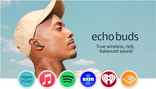 Echo Buds True Wireless Earbuds With Alexa And 20H Battery