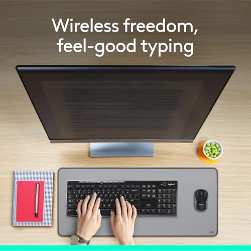 Logitech MK270 Wireless Keyboard and Mouse Combo for Easy Computing