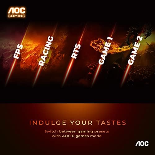 AOC 27 Inch Curved Gaming Monitor with 240Hz Refresh Rate
