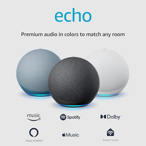 Amazon Echo Premium Sound Smart Speaker for Large Rooms