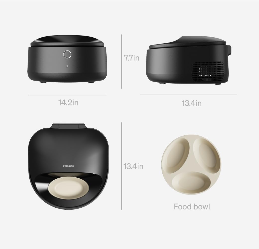 Automatic Cat Feeder with App Control and Freshness