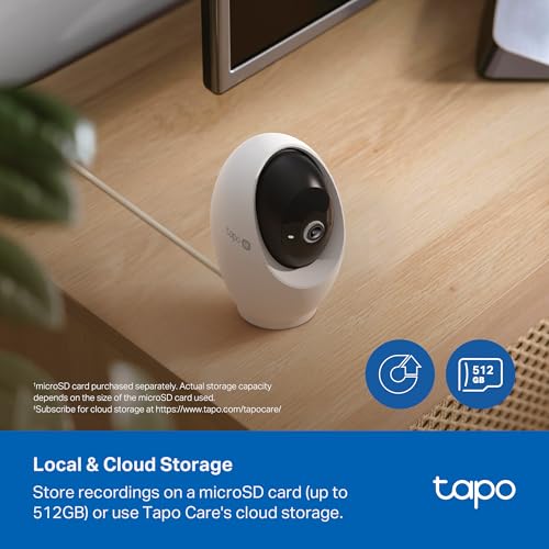 TP-Link Tapo 2K QHD Pan Tilt Security Camera