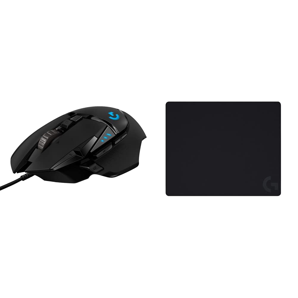 Logitech G502 HERO Wired Gaming Mouse with Adjustable Weights