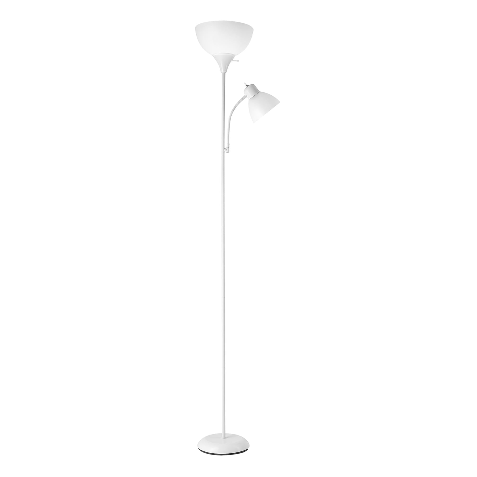 Globe Electric Delilah Floor Lamp with Adjustable Reading Light