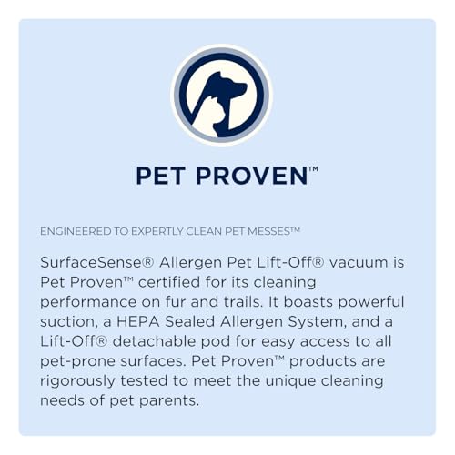 Bissell SurfaceSense Pet Vacuum with Lift-Off Technology