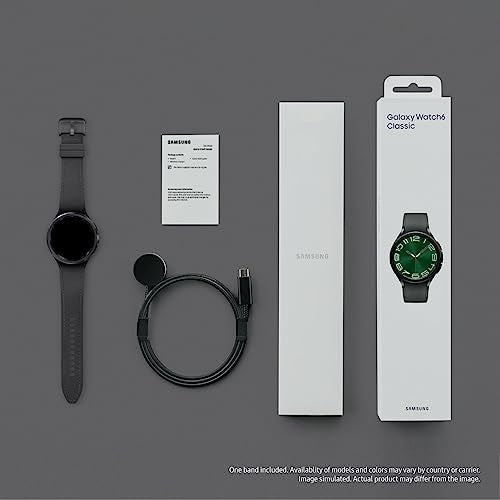 Samsung Galaxy Watch6 Classic Smartwatch With Rotating Bezel