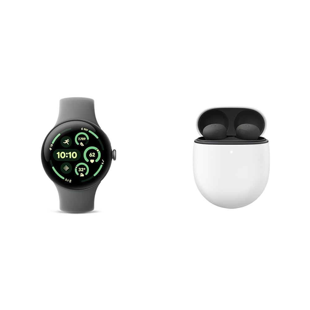 Google Pixel Watch 3 Android Smartwatch With Heart Tracking