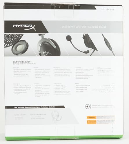 HyperX CloudX Xbox Gaming Headset with Noise Cancelling Mic