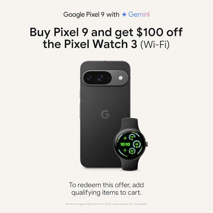 Google Pixel Watch 3 Android Smartwatch With Heart Tracking