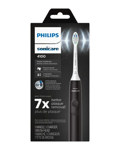 Philips Sonicare 4100 Electric Toothbrush for Superior Plaque Removal