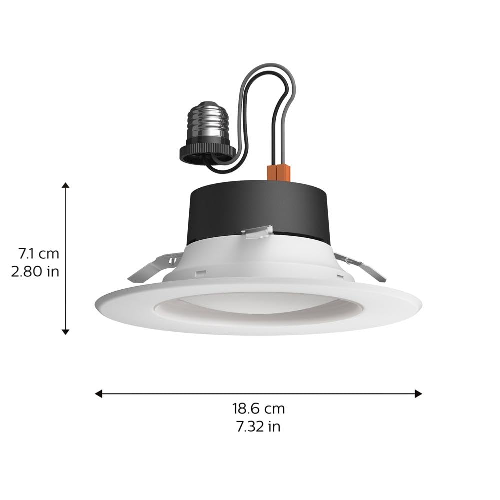 Philips Hue Smart LED Downlight 4 Pack With Color Control