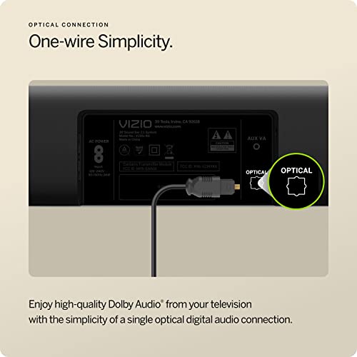 Vizio V Series Compact Sound Bar with Powerful Audio