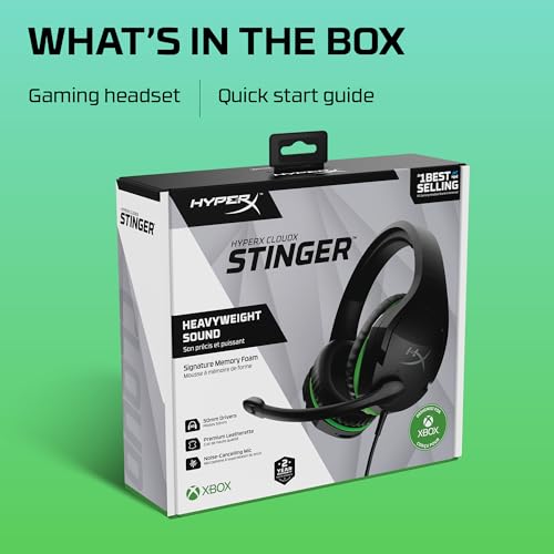 HyperX CloudX Stinger Core Wireless Gaming Headset for Xbox