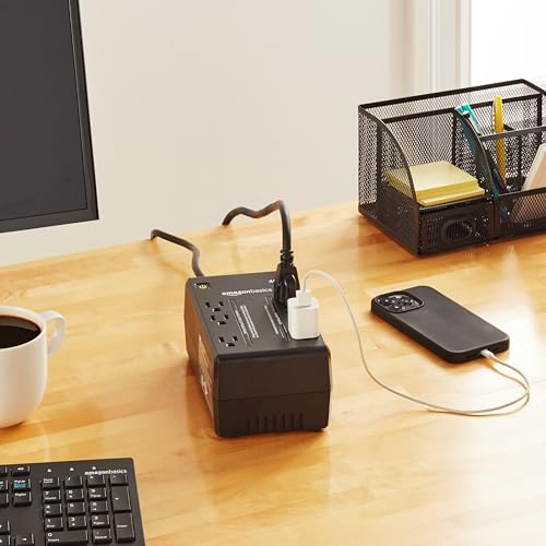 Amazon Basics UPS Battery Backup Power Outage Protection