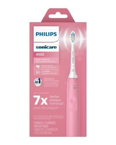 Philips Sonicare 4100 Electric Toothbrush for Superior Plaque Removal