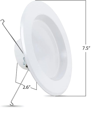 Energy Efficient LED Downlight Retrofit Kit with Adjustable Trim