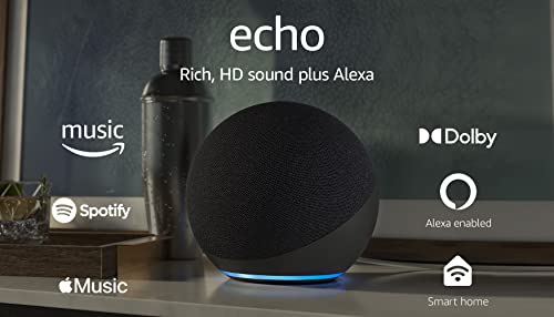 Amazon Echo Premium Sound Smart Speaker for Large Rooms