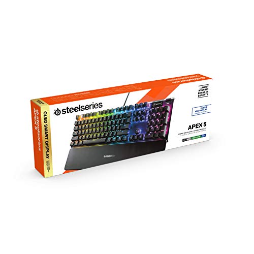 SteelSeries Apex 3 RGB Gaming Keyboard with Water Resistance