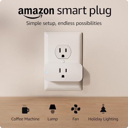 Amazon Smart Plug Works With Alexa For Fast Easy Setup