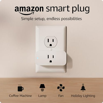 Amazon Smart Plug Works With Alexa For Fast Easy Setup
