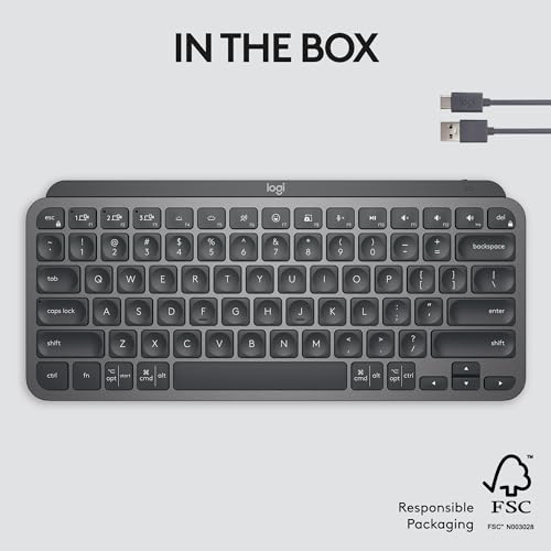 Logitech MX Keys S Wireless Keyboard with Smart Backlighting