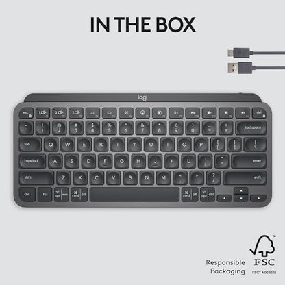 Logitech MX Keys S Wireless Keyboard with Smart Backlighting