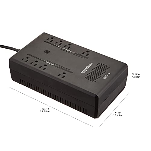 Amazon Basics UPS Battery Backup Power Outage Protection