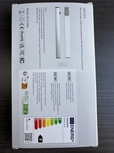 6 Pack LED Under Cabinet Lights Wireless Charging Station