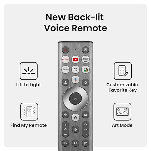 Hisense 65 Inch QLED Smart TV With Art Mode