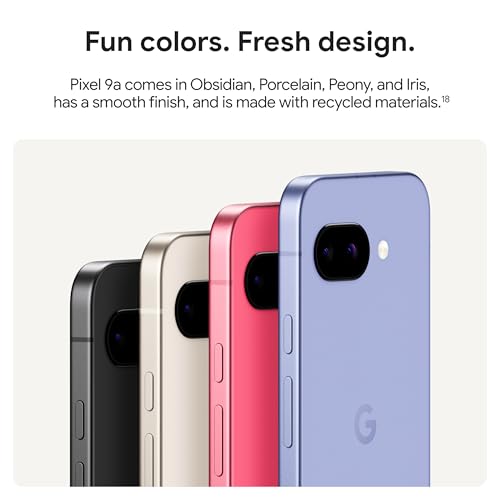 Pixel 9a Unlocked Android Smartphone With AI Photo Editing