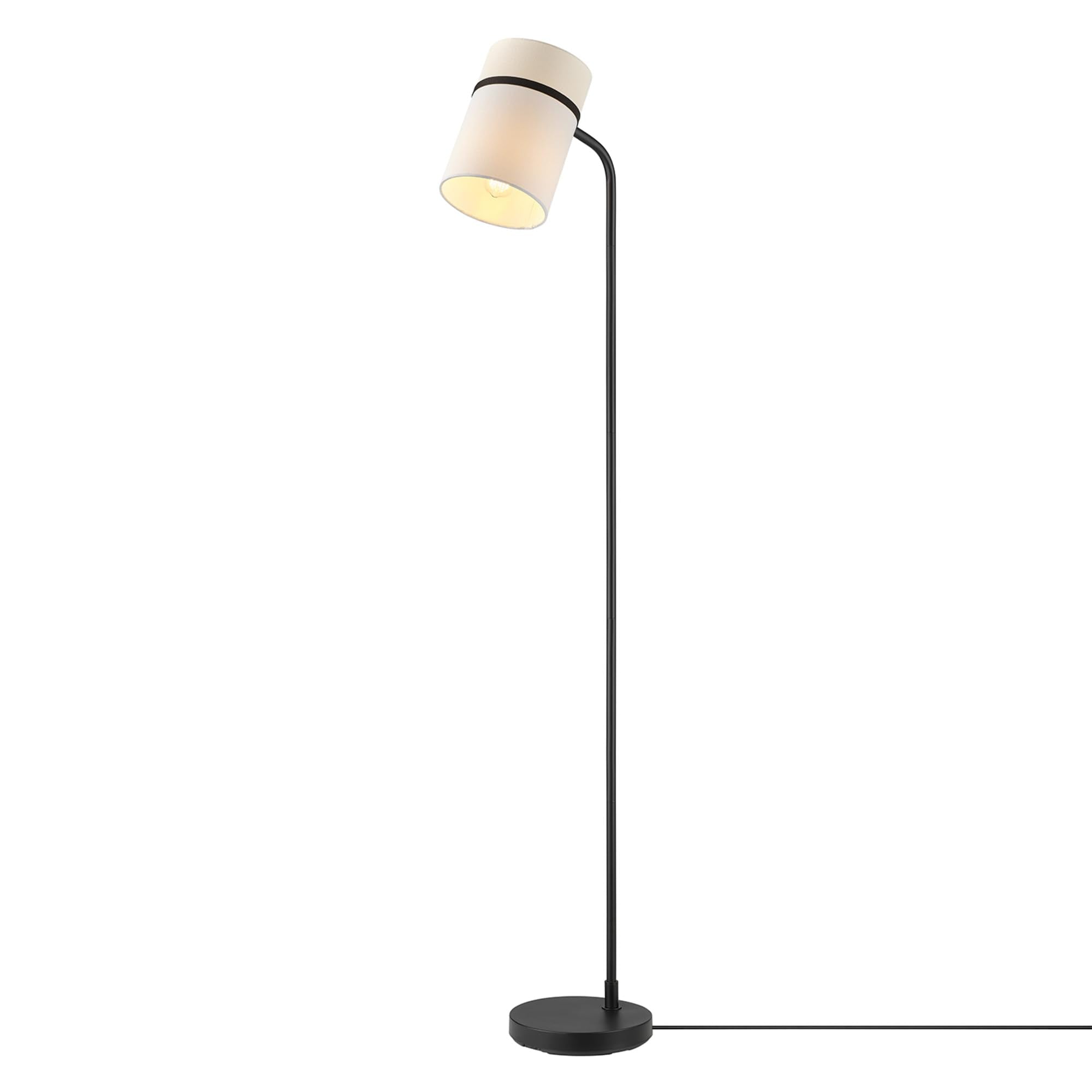 Modern 58 Inch Floor Lamp with Geometric Design