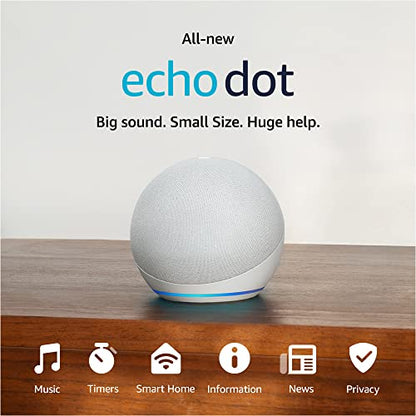 Echo Dot Smart Speaker With Rich Sound In Charcoal Plus