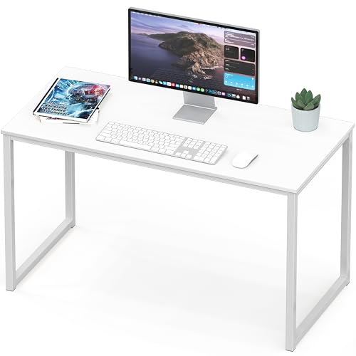 SHW 48 Inch Black Home Office Computer Desk