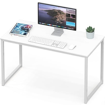 SHW 48 Inch Black Home Office Computer Desk