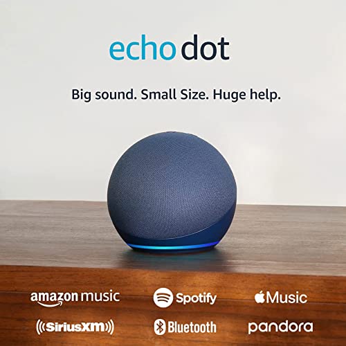 Echo Dot Smart Speaker With Rich Sound In Charcoal Plus