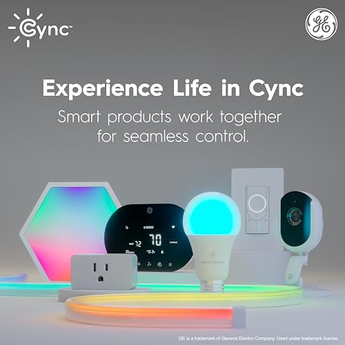 GE CYNC Smart Light Switch No Neutral Wire Required