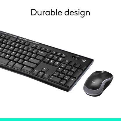 Logitech MK270 Wireless Keyboard and Mouse Combo for Easy Computing