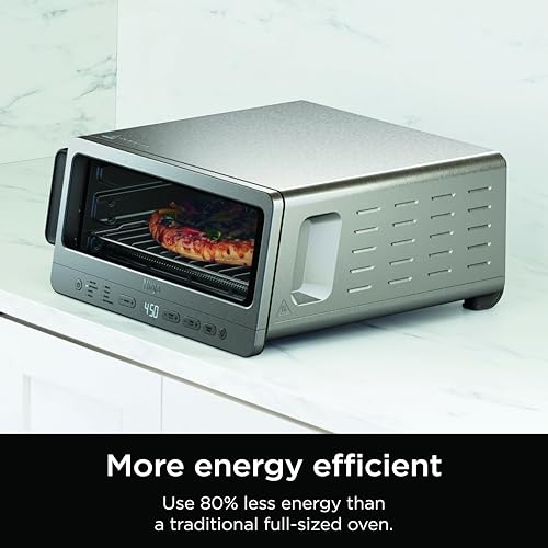 Ninja Flip Toaster Oven and Air Fryer Space Saving Design