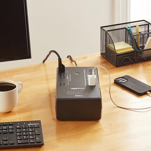 Amazon Basics UPS Battery Backup Power Outage Protection