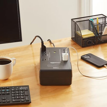 Amazon Basics UPS Battery Backup Power Outage Protection