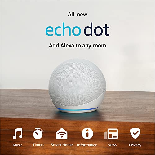 Echo Dot Smart Speaker With Rich Sound In Charcoal Plus