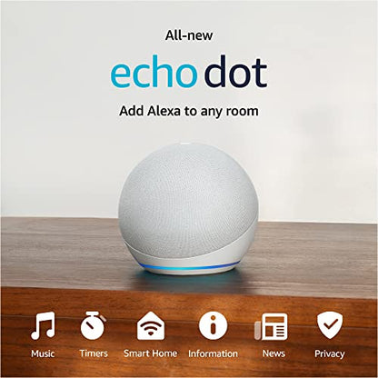 Echo Dot Smart Speaker With Rich Sound In Charcoal Plus