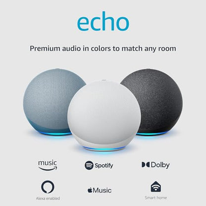 Amazon Echo Premium Sound Smart Speaker for Large Rooms