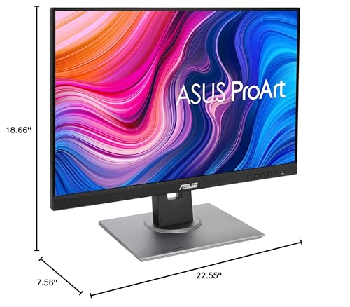 ASUS ProArt 24 Inch Monitor with 100 Percent sRGB Accuracy