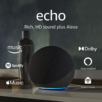 Amazon Echo Premium Sound Smart Speaker for Large Rooms